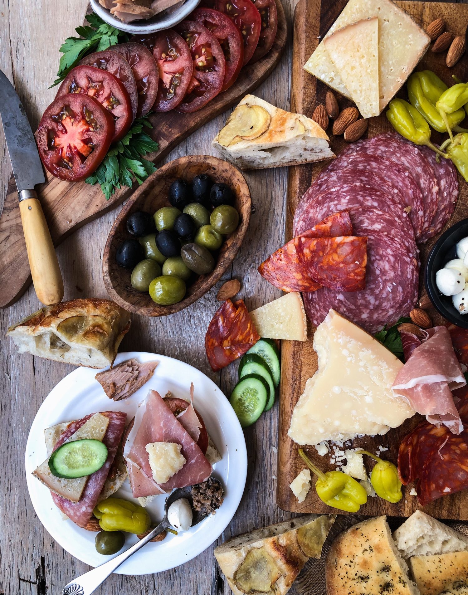 Mediterranean Charcuterie Board