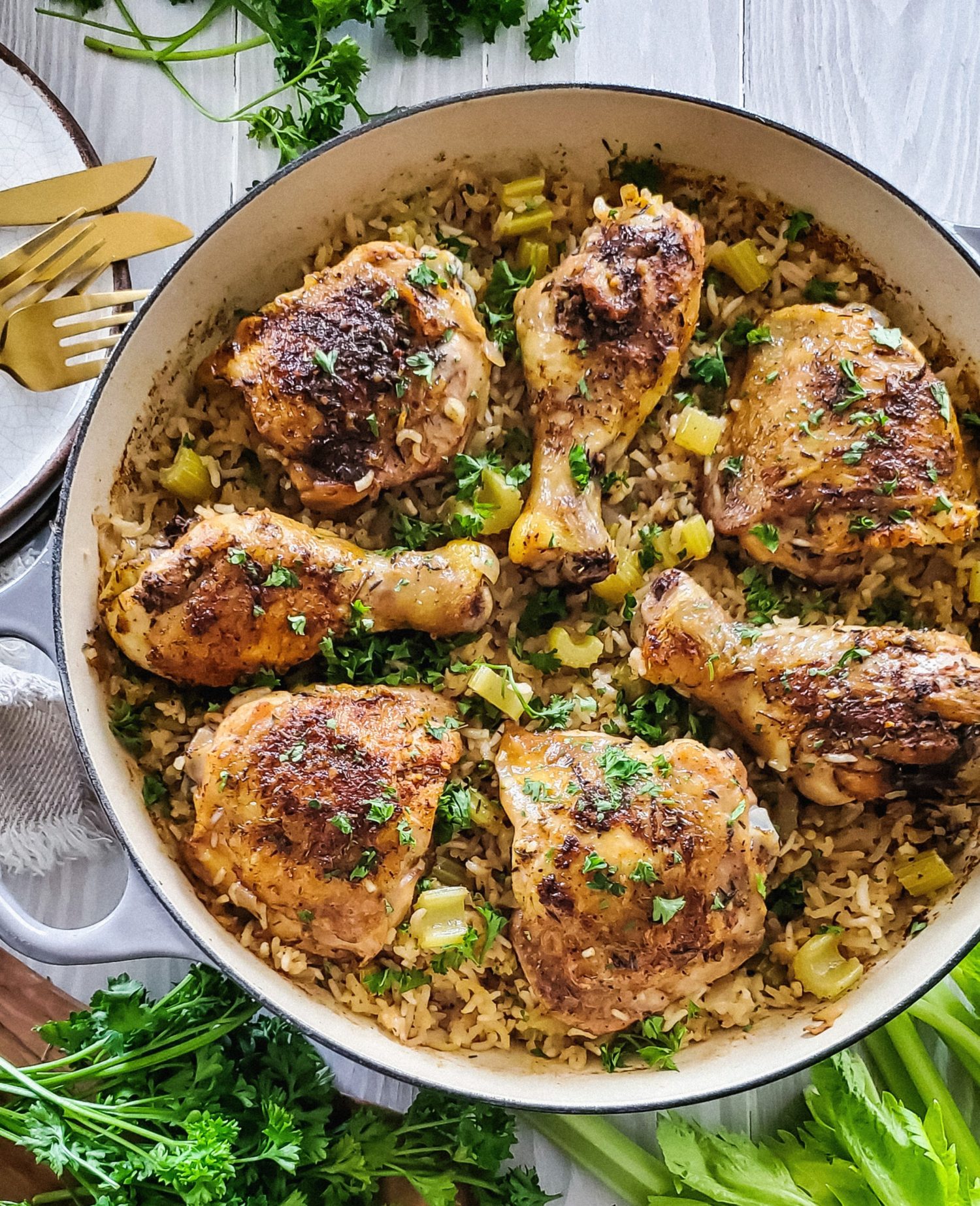 Mama's Chicken and Rice | The Lemon Apron